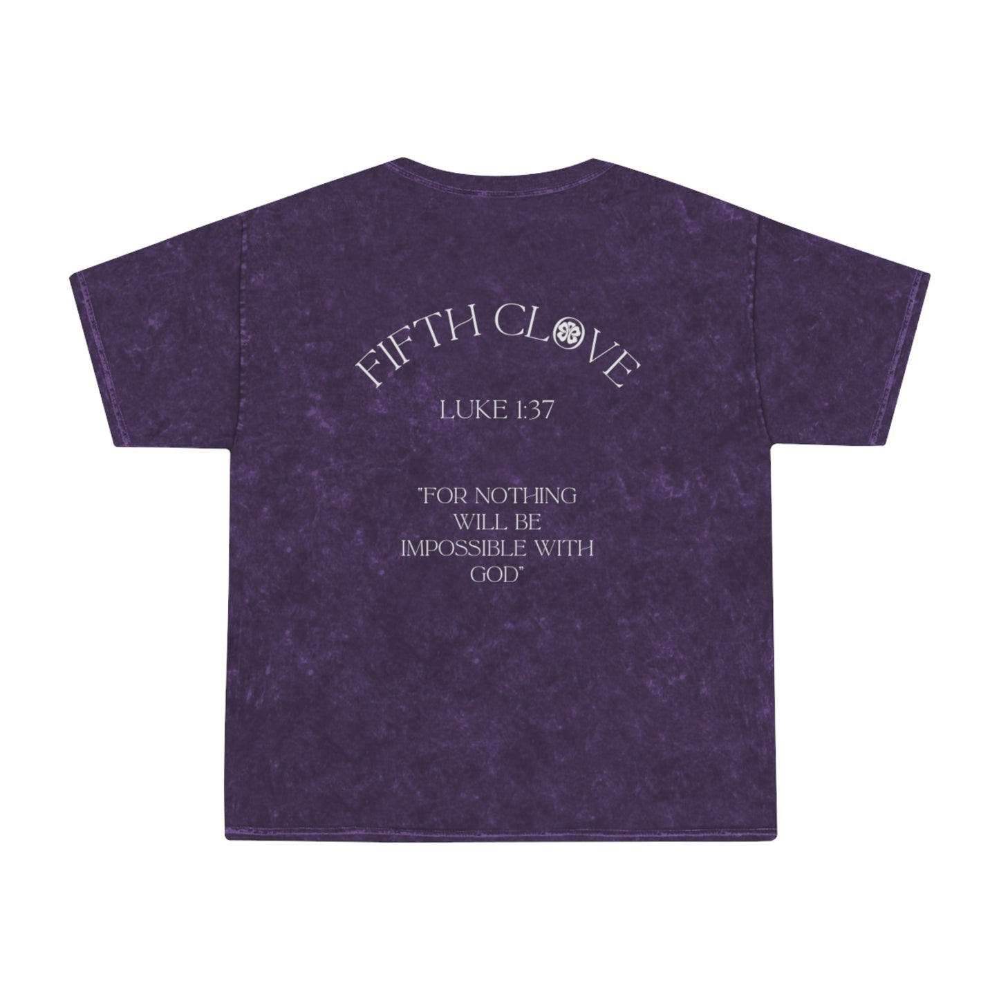 Mineral Wash Bible Verse Tee