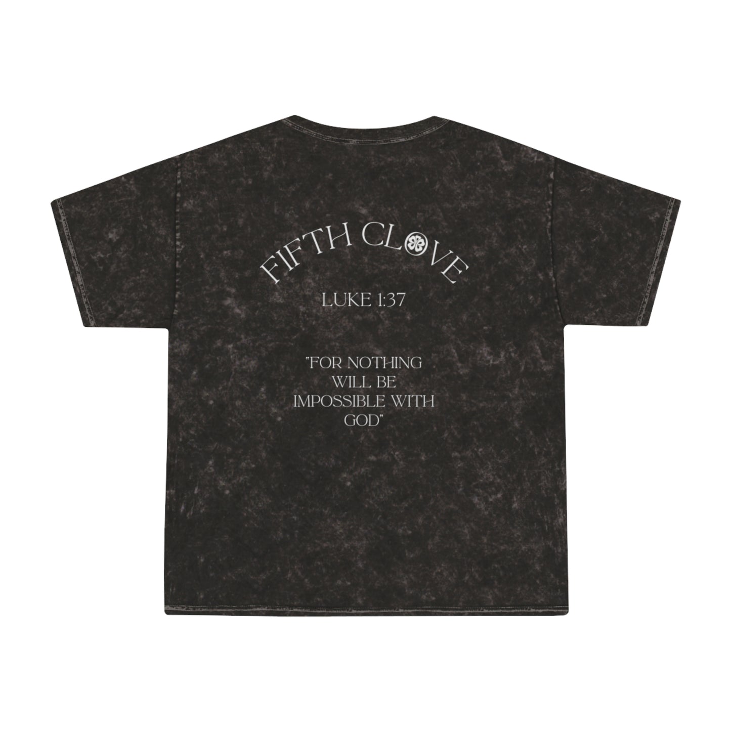 Mineral Wash Bible Verse Tee