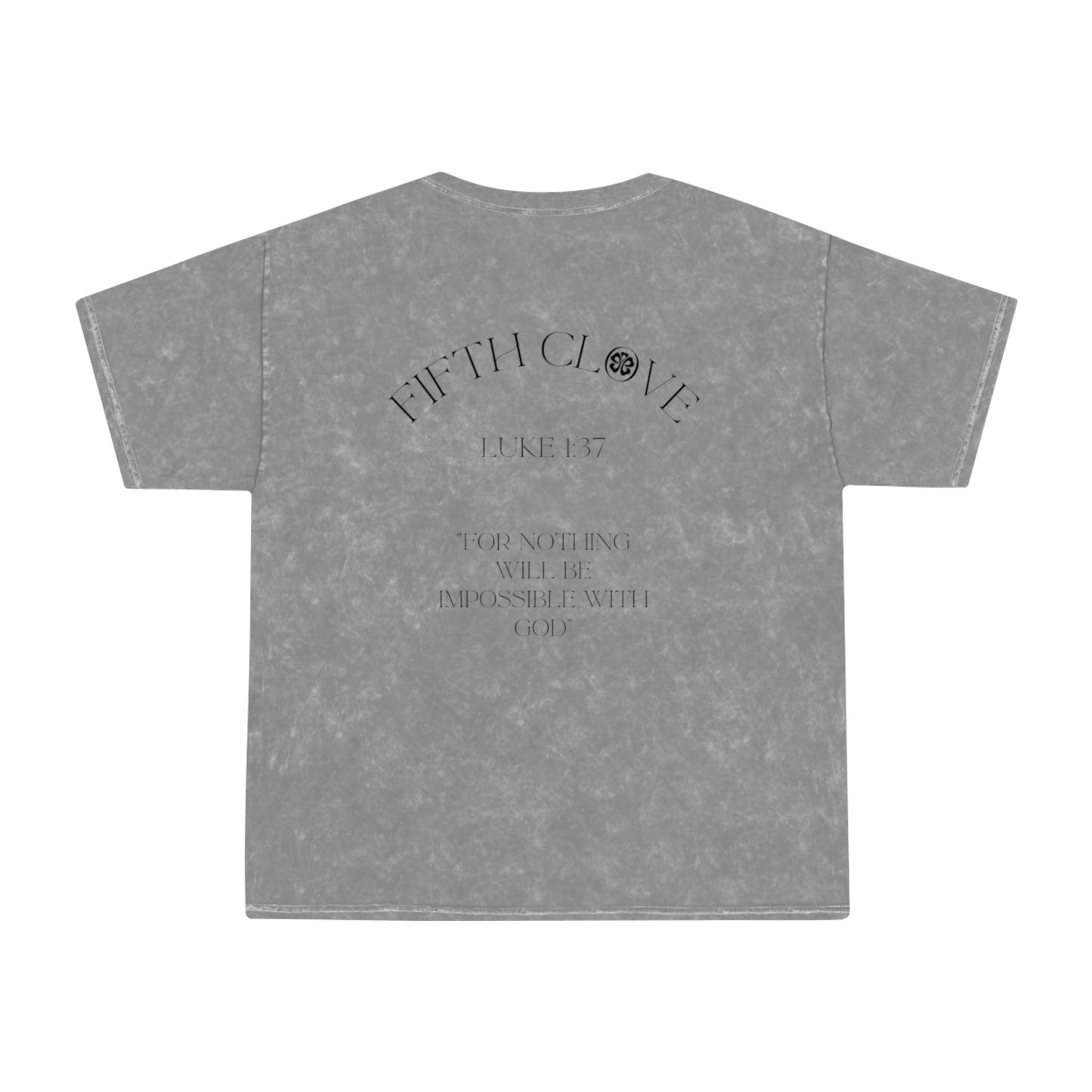 Mineral Wash Bible Verse Tee